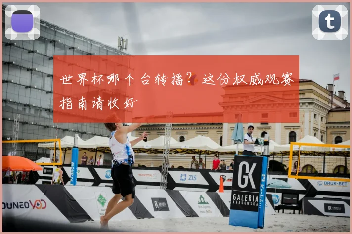 世界杯哪个台转播?这份权威观赛指南请收好